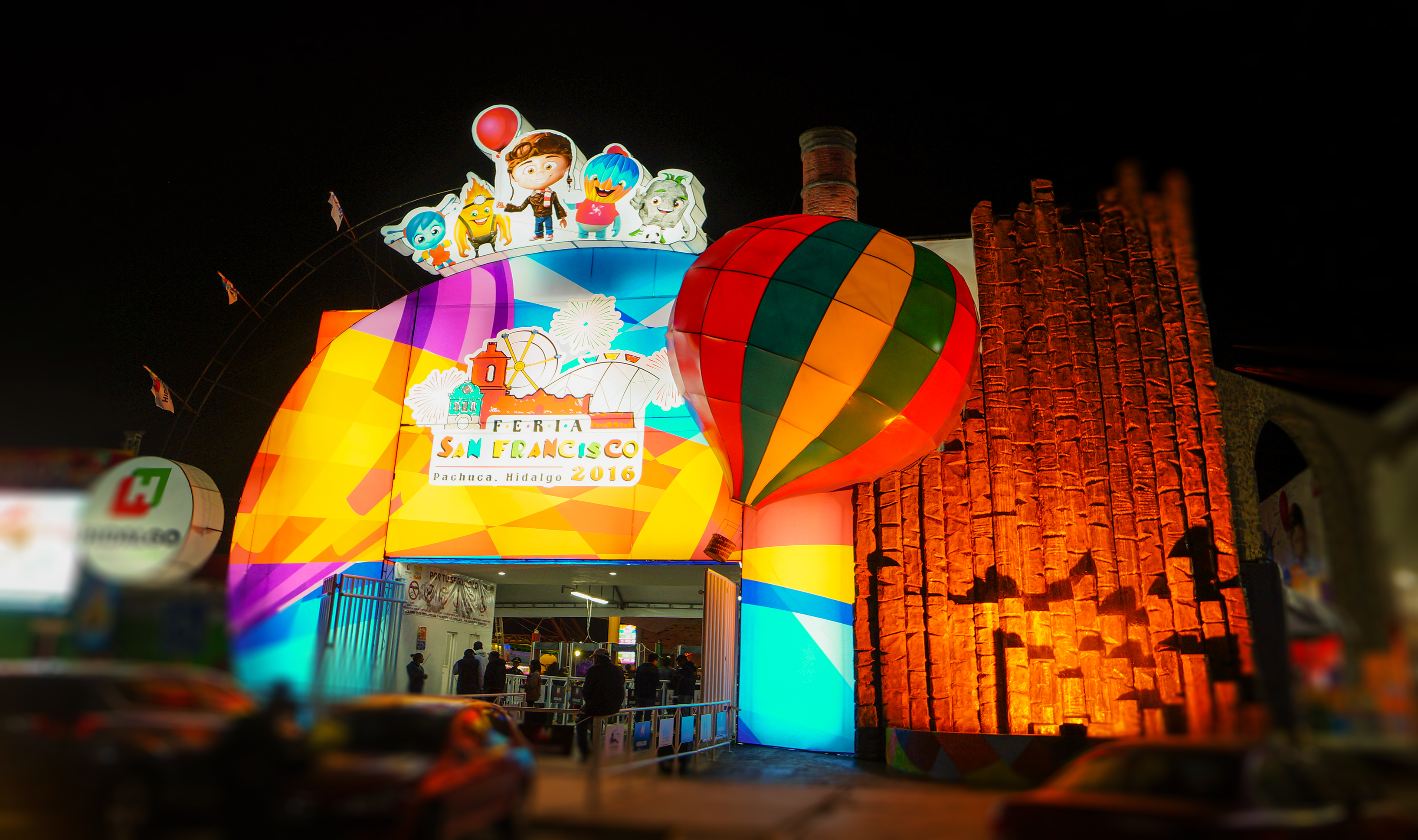ENTRADA PRINCIPAL FERIA HIDALGO 2016